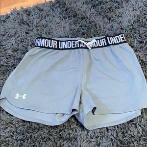 Gray Under Armour Shorts